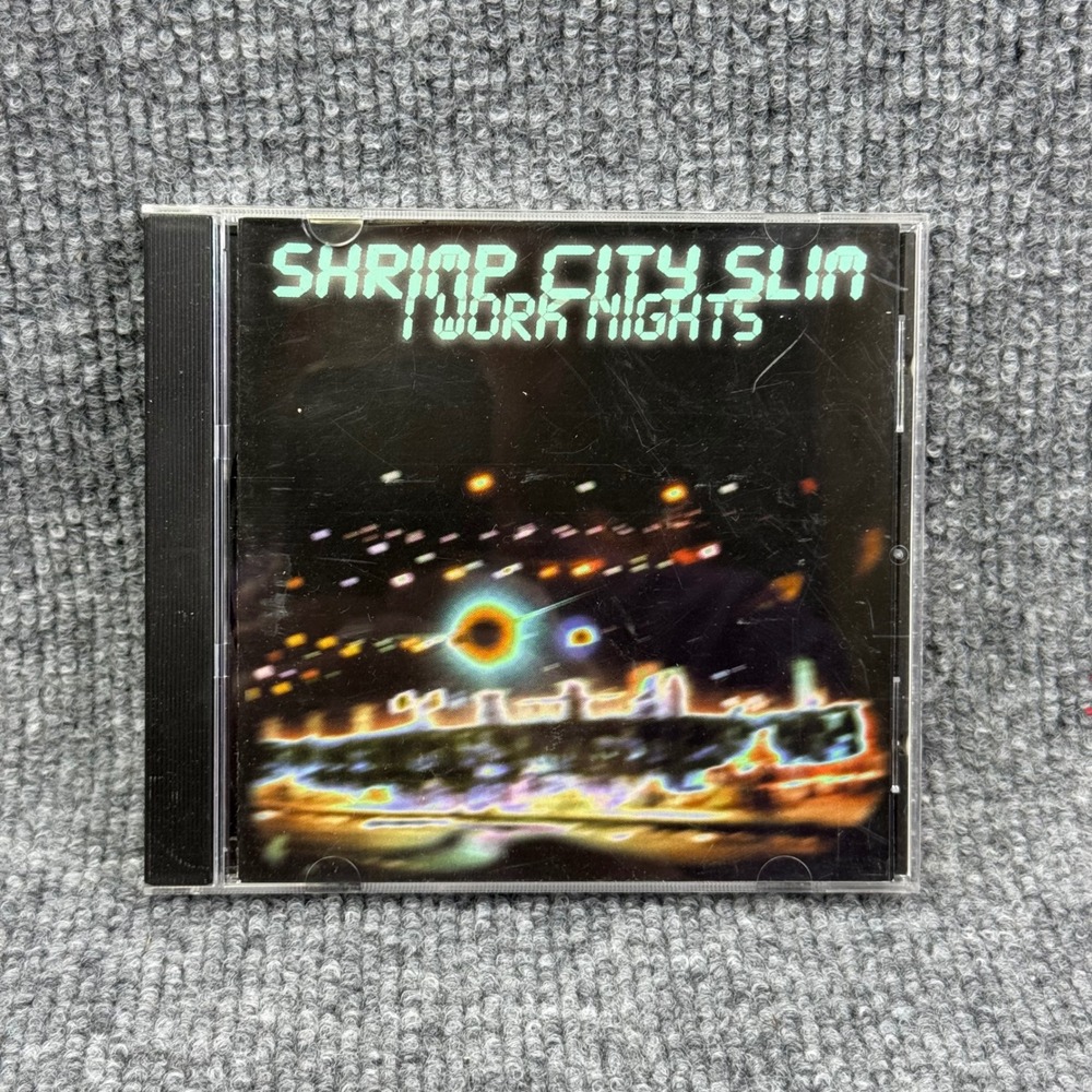 Shrimp City Slim I Work Nights‎ CD 1998 Erwin Music EM-9801 Charleston SC Blues